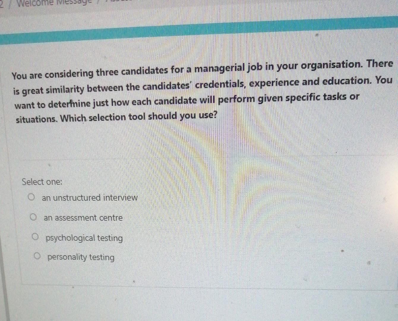 Indicate whether the following statement is TRUE