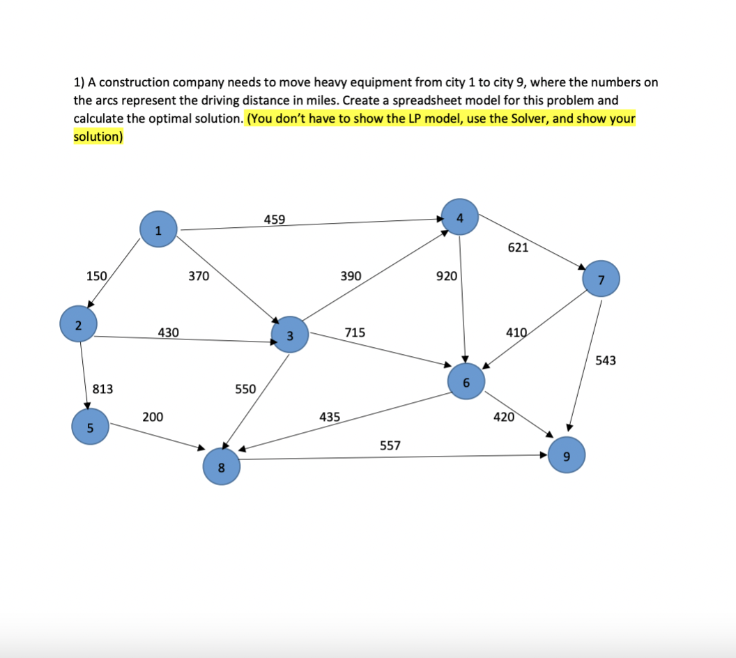 SHOW ALL STEPS PLEASE AND I NEED THIS ASAP 1) A