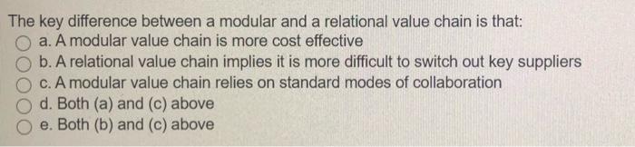 17 19 9 The key difference between a modular and