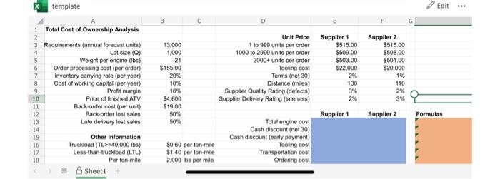 I need help with this exercise Kuantan ATV, Inc.