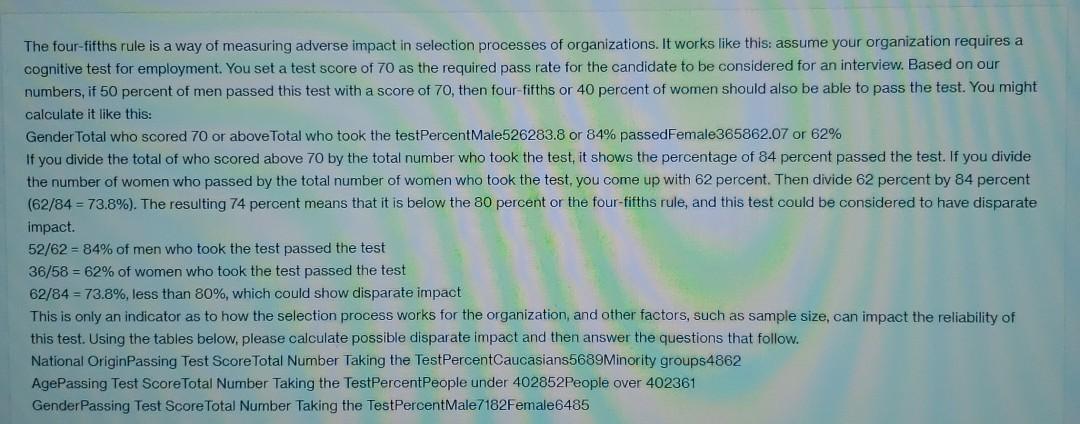 after calculating the numbers above based on