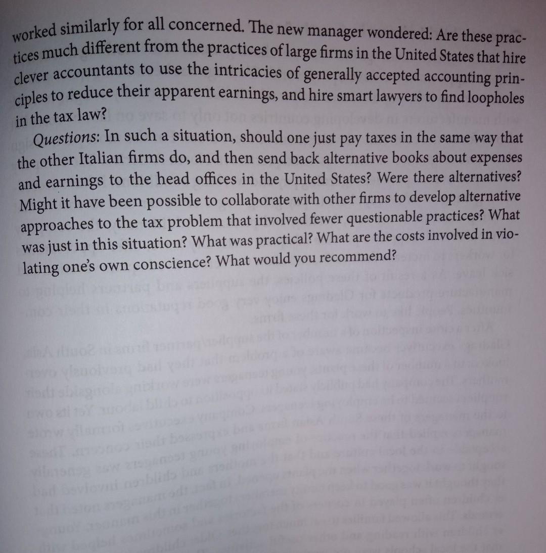 This is a case study (worth 20%). You are