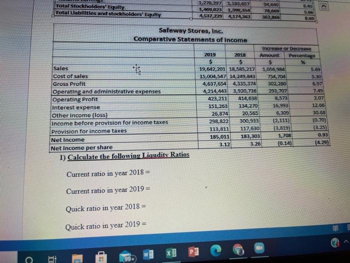 Os. Using the information in the Balance Sheet