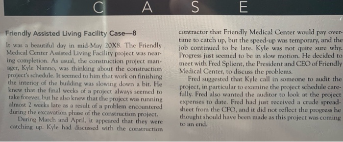 A S E pay over- Friendly Assisted Living Facility