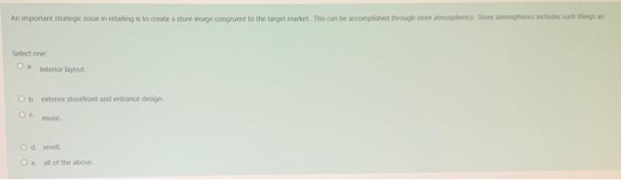 An important strategic houe in taling to create a