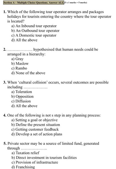 Answer Those question Without explanation as soon