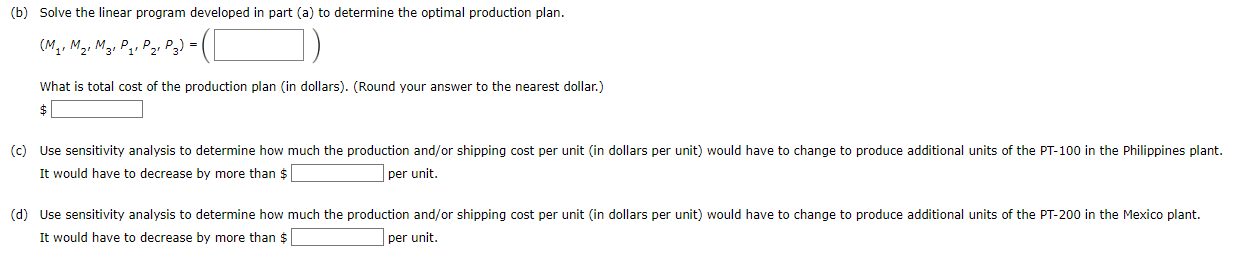 Please show how to solve in Excel 2. (-/12.5