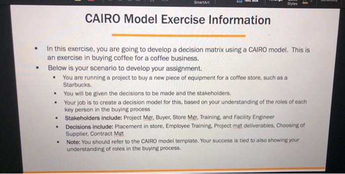 Cairo Model, Example is in the picture, even the