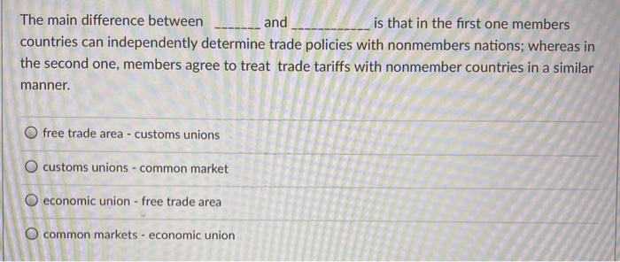 The main difference between and is that in the