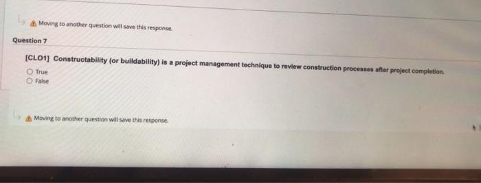 A Moving to another question will save this