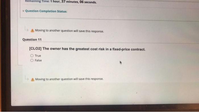 A Moving to another question will save this