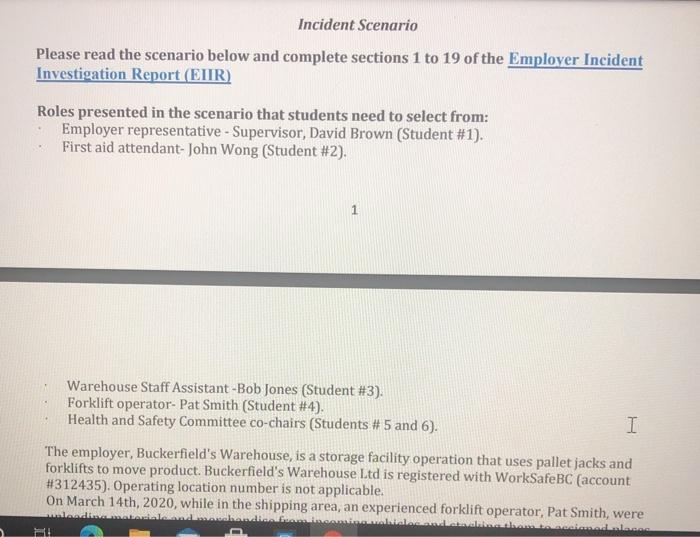 Assignment Instruction Students will complete an