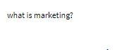 what is marketing