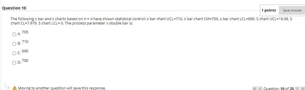 Question 10 1 points Save Answer The following x