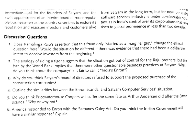 This is a complete case study please answer the