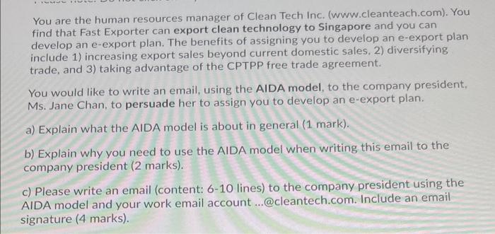 Answer c part as soon as possible please You are