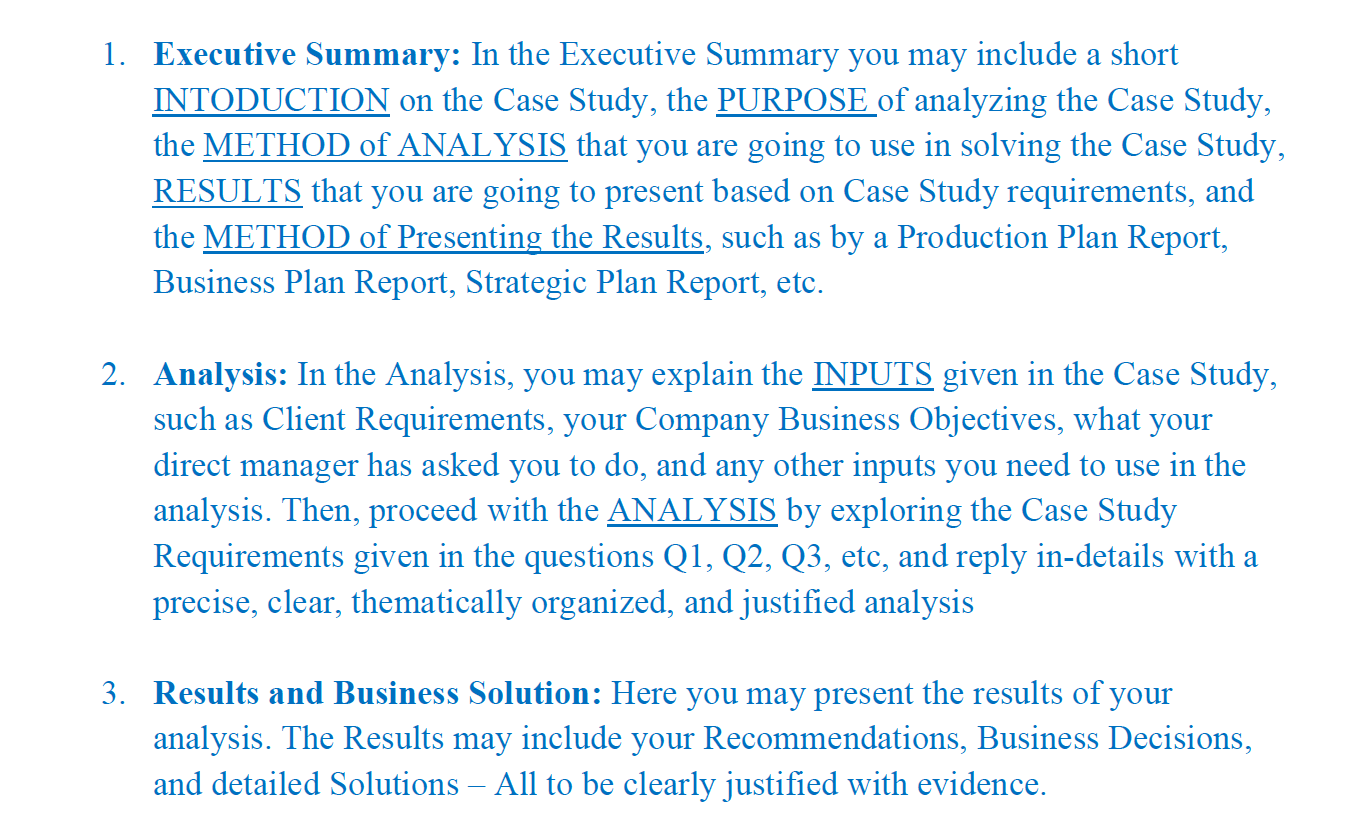 WZ's operations manager has explained his problem