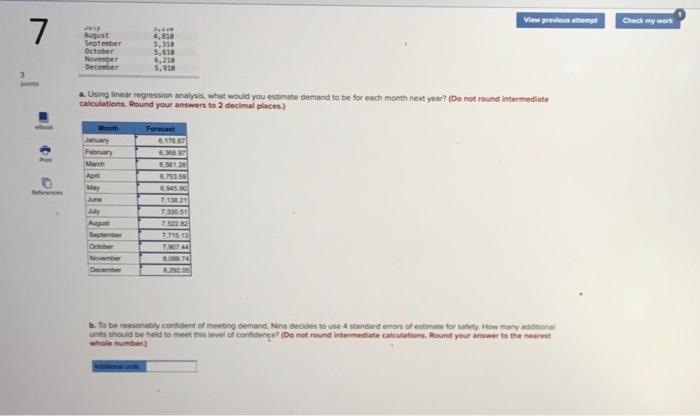 please help solve part b Using 4 standard error