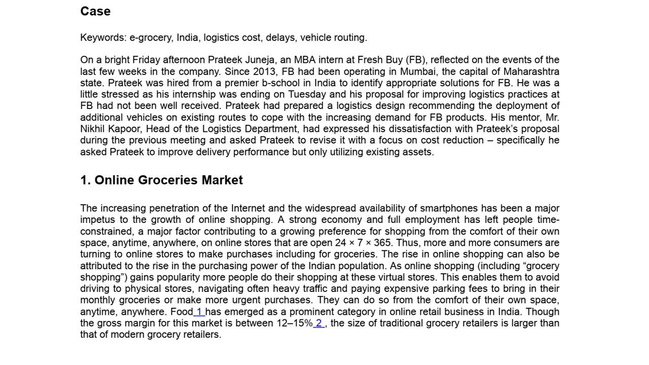 Answer following questions based o this case