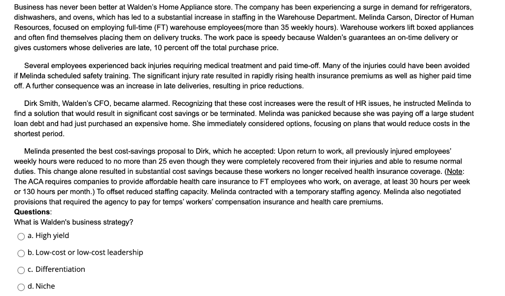 Business has never been better at Walden's Home