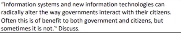 "Information systems and new information