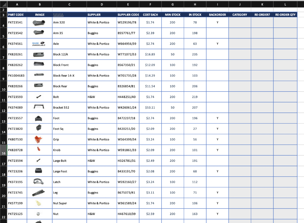  B D E F G H J L 2 3 PART