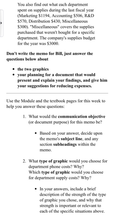 this is one question Read the situation below,