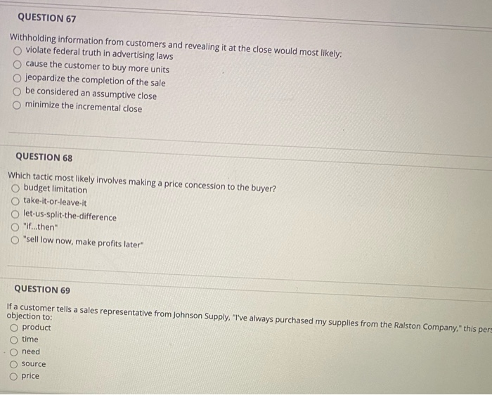 QUESTION 61 Which step in the presentation plan