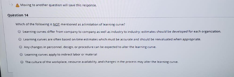 A Moving to another question will save this