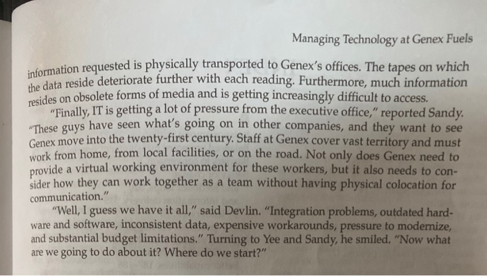 Do you believe that Devlin needed to hire Sandy.