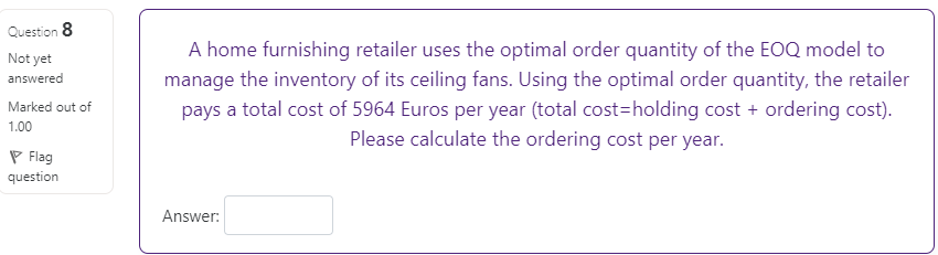 Hello, my answer for this question is 2982, I