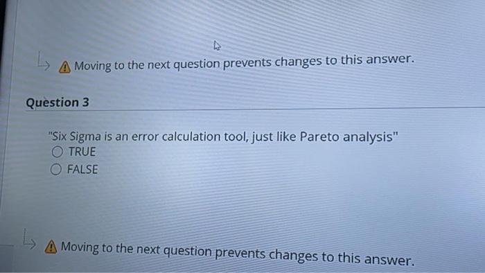 six sigma is an error calculation tool, just like