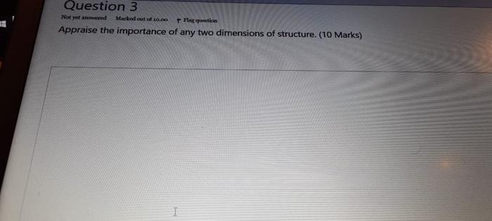 Question 3 Not yet awered Marked out of 10.Do