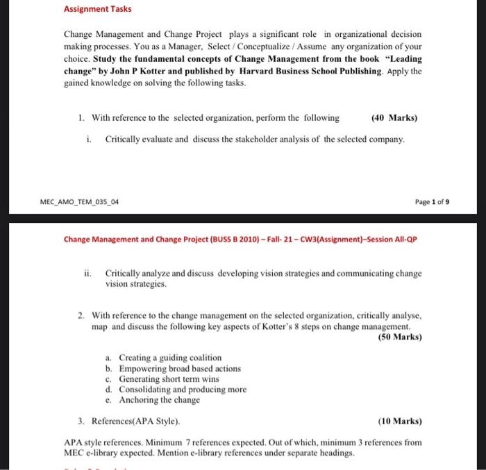 answer the questions for Nestle Comany Assignment