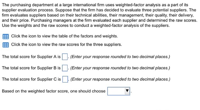 need help asap please The purchasing department
