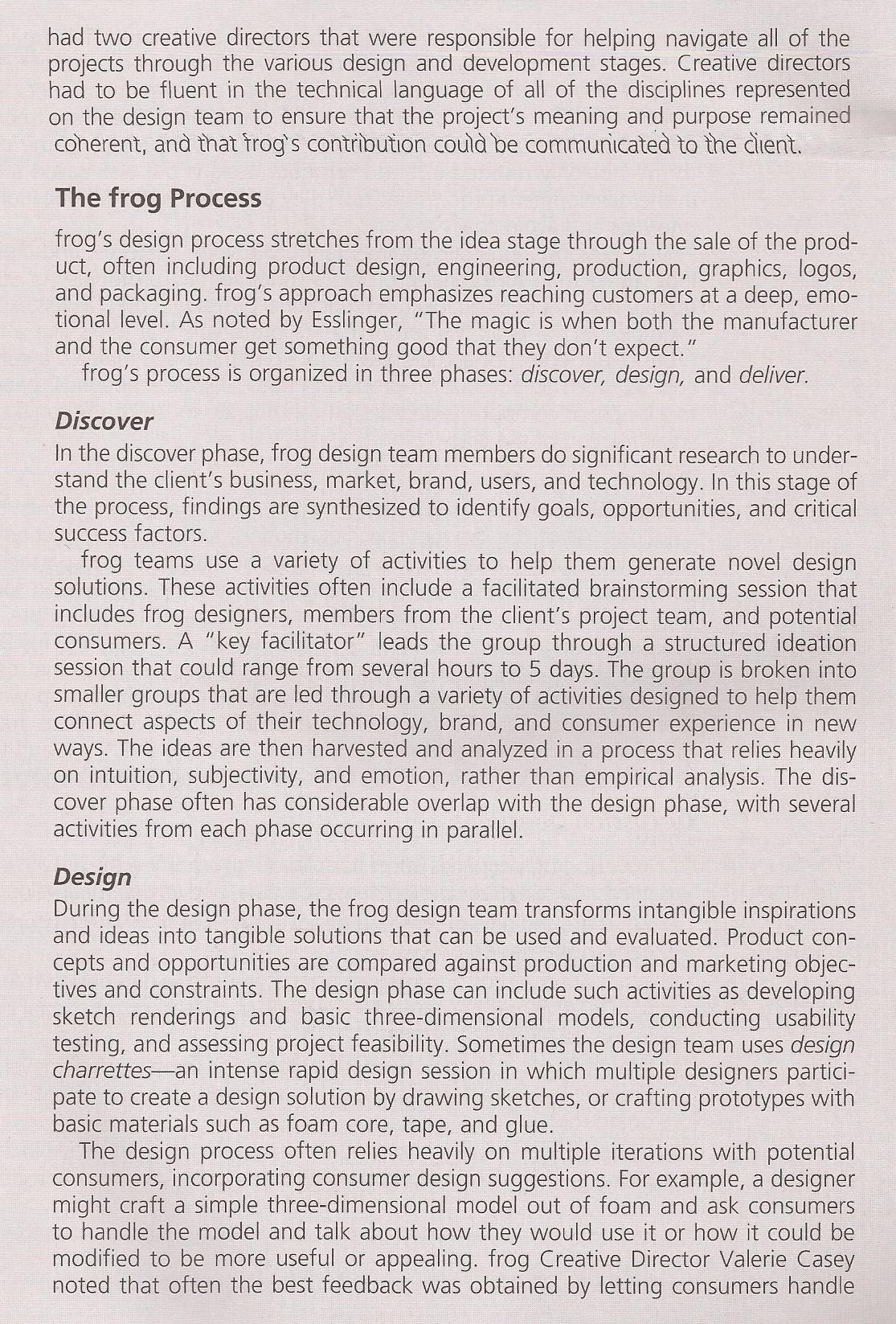 1. How do frog's activities affect its ability to