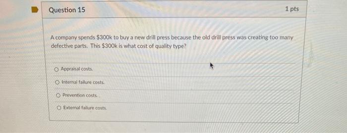 Question 4 1 pts The queueing models we discussed