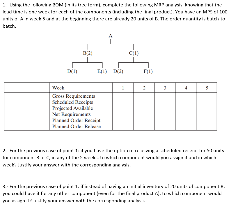 ONLY answer exercise 2 and 3 This is my answer to