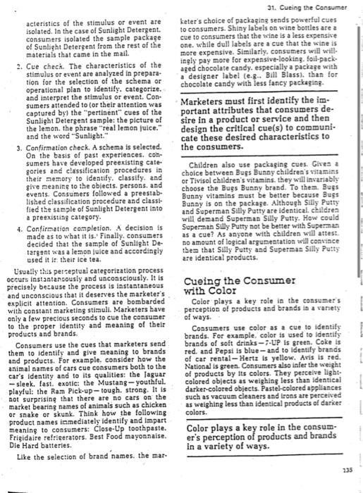 Chapter 6. 18.(A) Based on the model of consumer