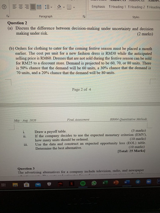 please help Emphasis 1 Heading 1 1 Heading 2 1
