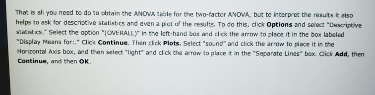 If you do not have SPSS or don't know how to work