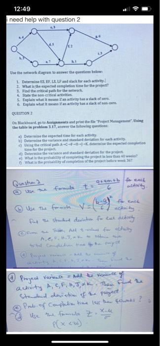 question 2 please question 2 please 12:49 i need