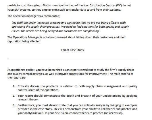 Please help with an essay outline. Case study: