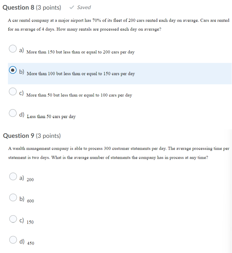 Please show calculation and formula, thank you