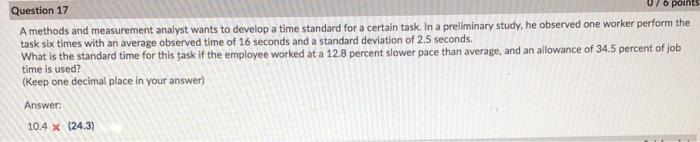 The answer is in parenthesis. Need help figuring