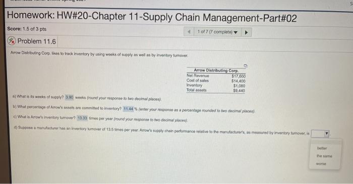 what is D? Homework: HW#20 Chapter 11-Supply