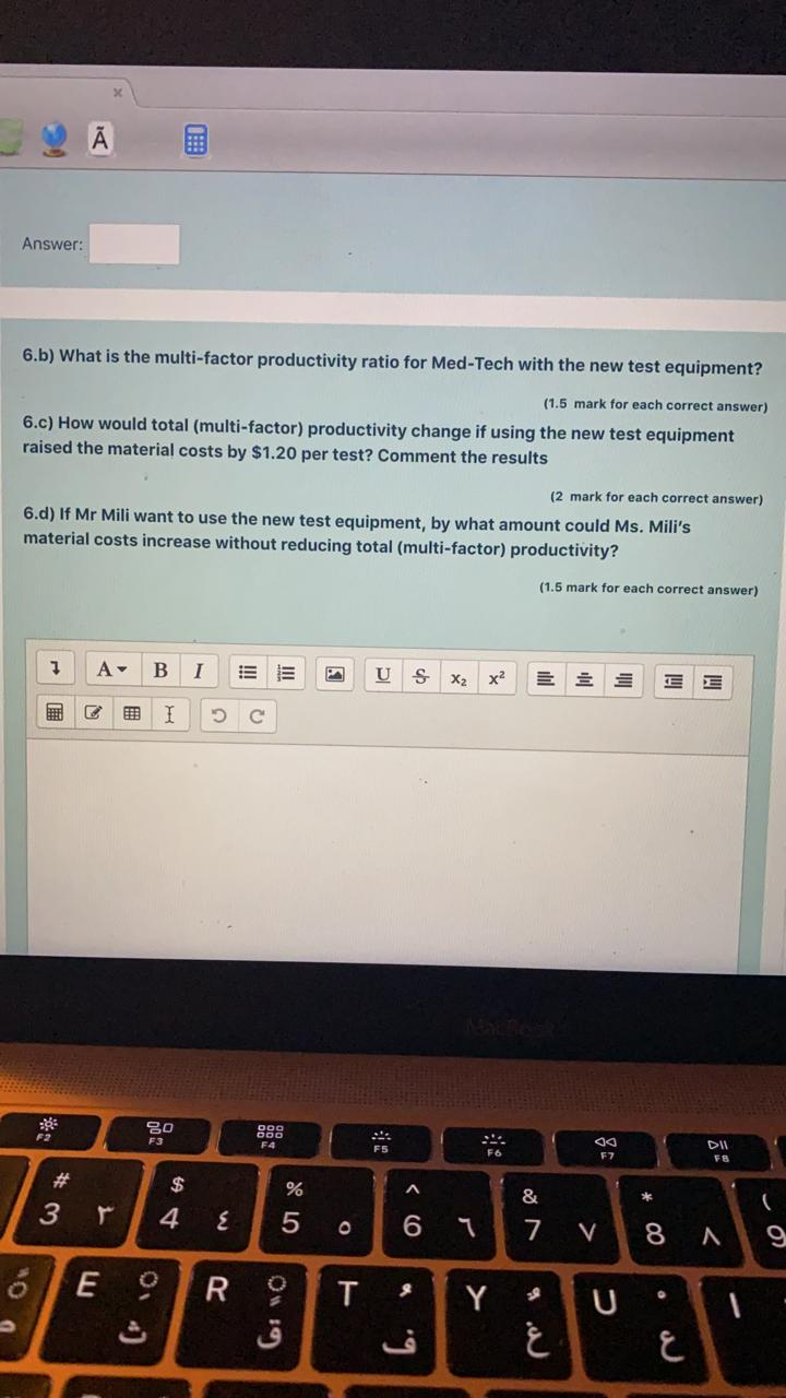 Answer: 6.b) What is the multi-factor