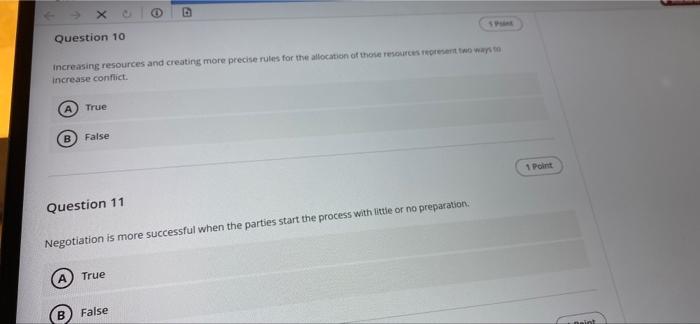 x 10 Question 10 Increasing resources and