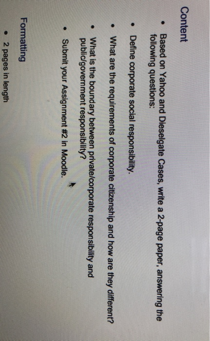 Content Based on Yahoo and Dieselgate Cases,