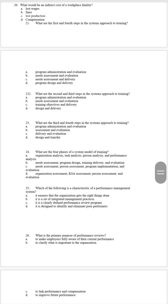 1. What are the first and fourth steps in the